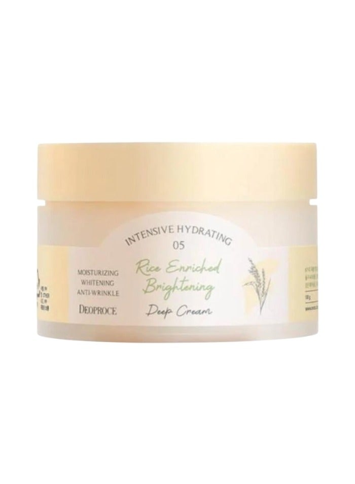Rice Enriched Brighteninh Deep Cream 100Ml